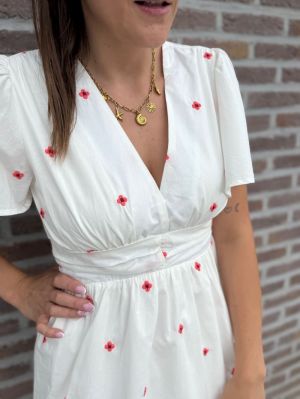  blanc fleurs